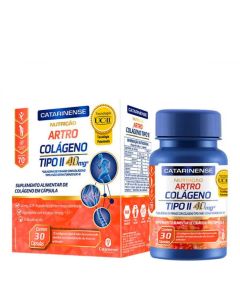 Artro Colágeno Tipo II 40mg com 30 Cápsulas Catarinense Pharma