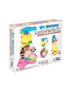 Kit Massinha de Modelar Sorveteria Pais & Filhos