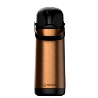 Garrafa Térmica Lúmina Termolar Inox Cobre 1 Litro
