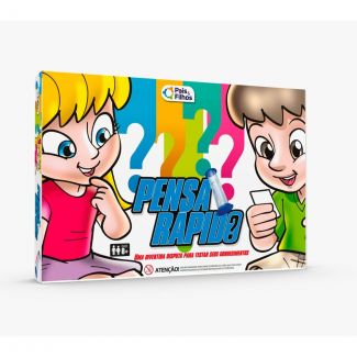 Pensa Rápido Jogo de Conhecimento Pais & Filhos