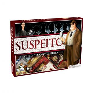 Suspeito Jogo de Tabuleiro Pais & Filhos