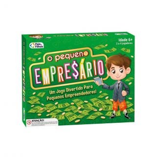 O Pequeno Empresário Jogo de Tabuleiro Pais & Filhos