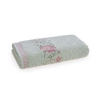 Toalha de Banho Karsten Yuna - Menta/ Rosa