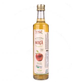 Vinagre de Maçã Orgânico Fazenda São Roque 500ml