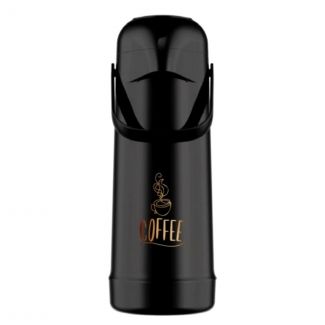 Garrafa Térmica Termolar Magic Coffee Preta 1 Litro 