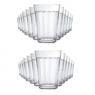 Jogo Copo Americano Tradicional 190ml com 24 peças